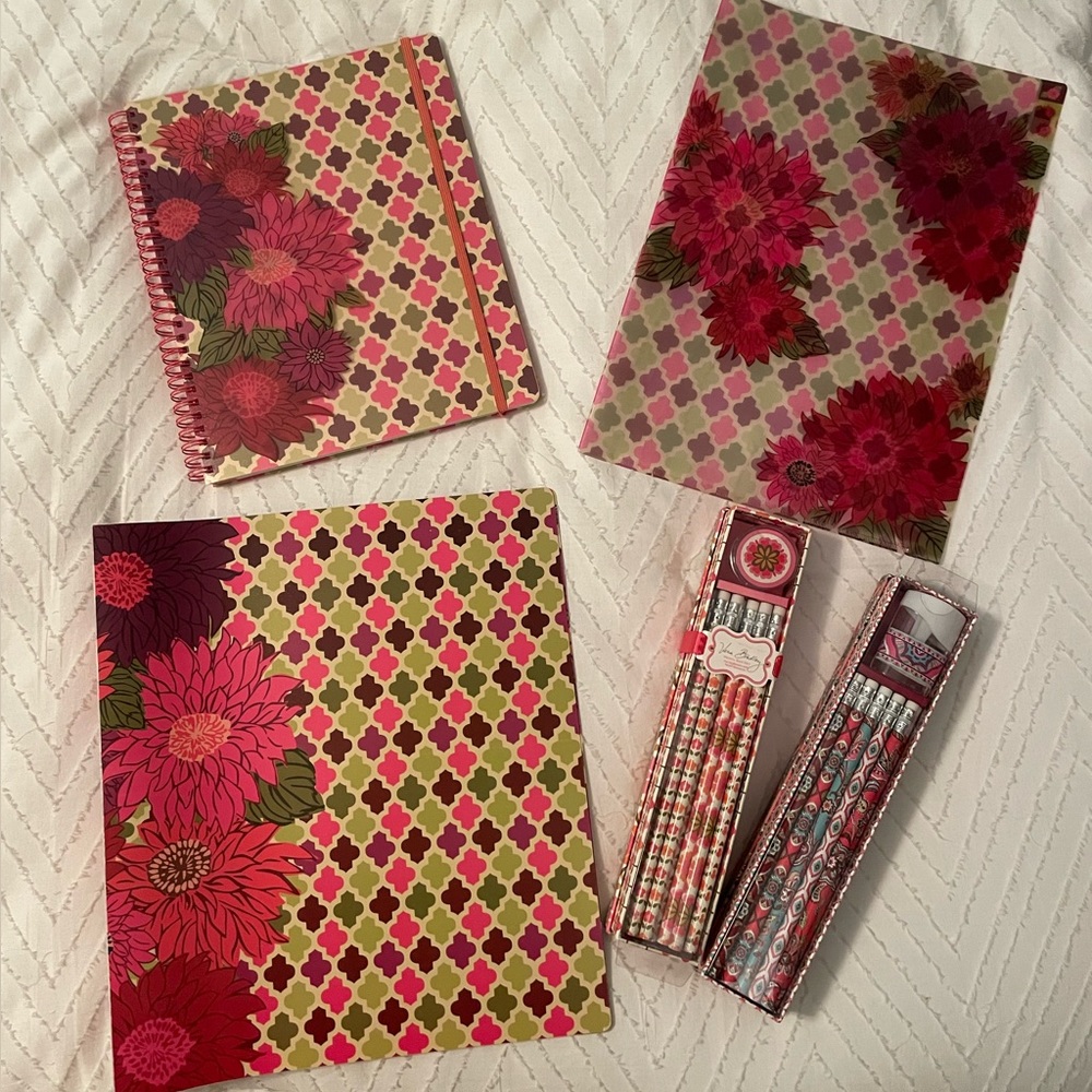 Vera Bradley School/Work/Office Supply Bundle